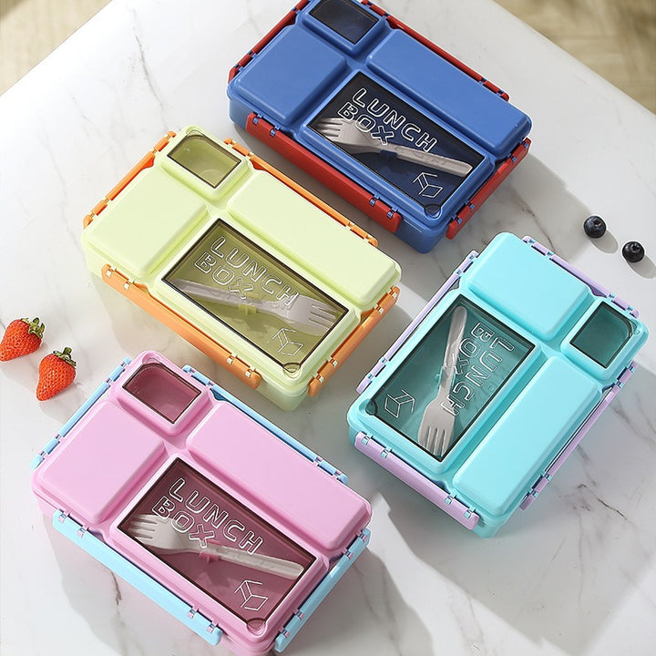 Multi-Compartment Meal Prep Lunch Box with Airtight Seal
