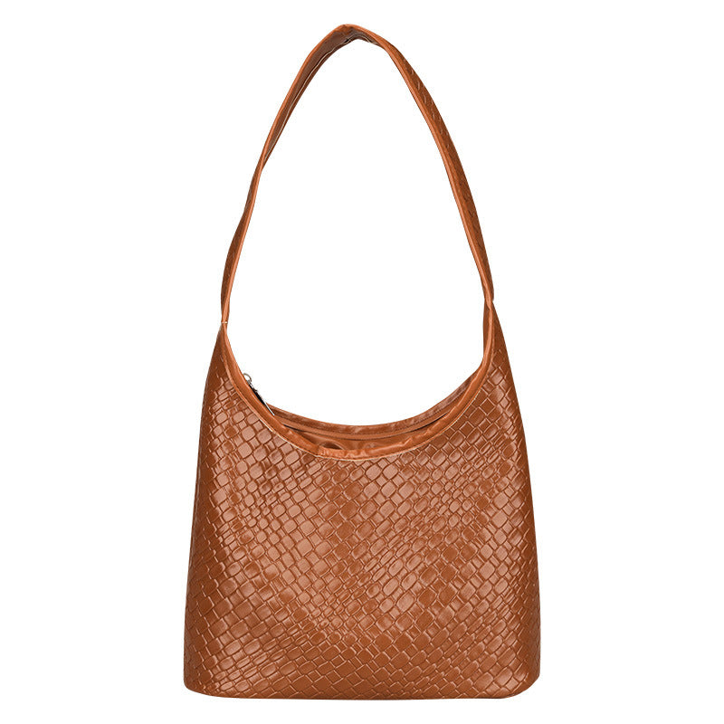 Textured Woven Hobo Bag Stornfield