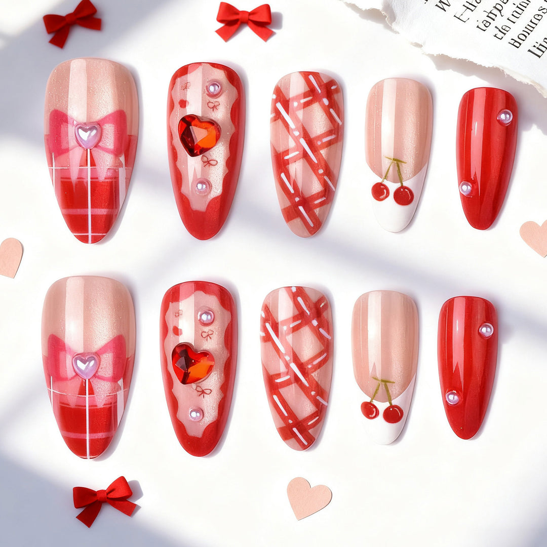 Playful Artificial Nail Set Stornfield