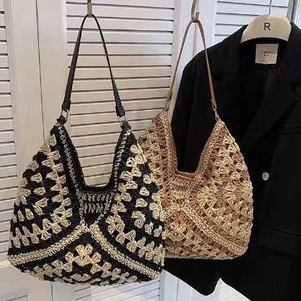 Hand-knotted basket bag Stornfield
