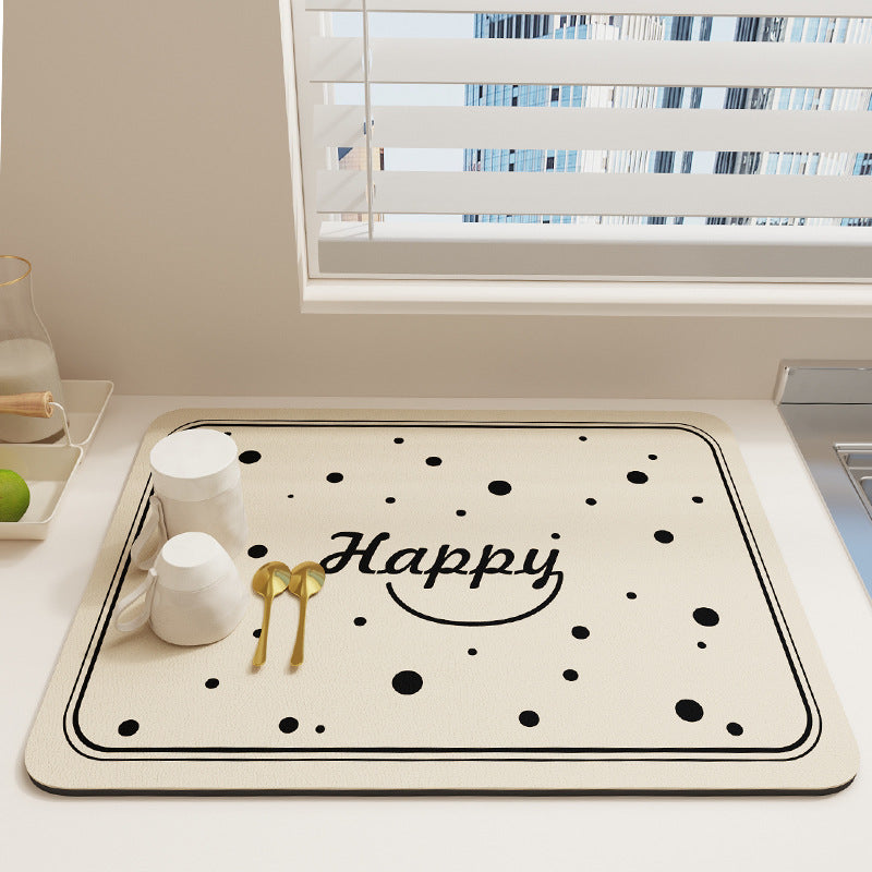 Geometric Patterned Kitchen Mat Stornfield