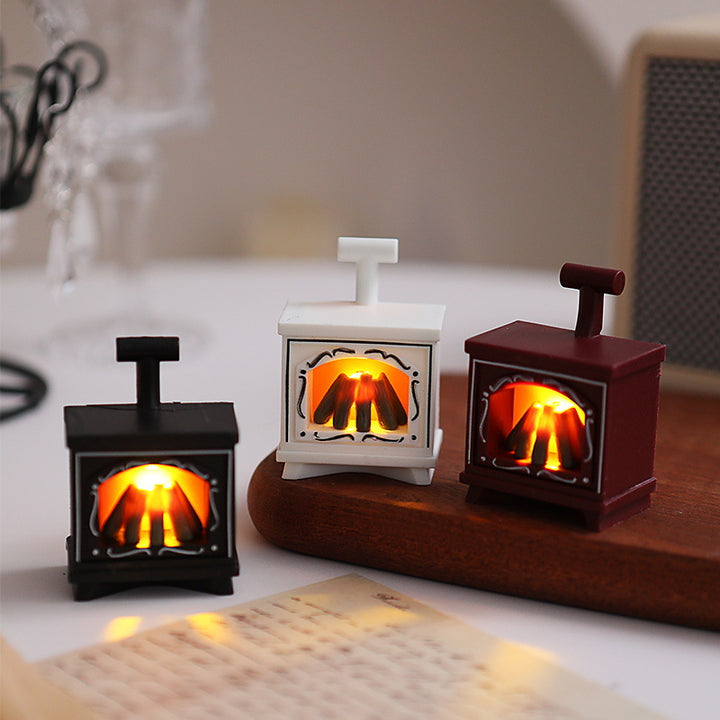 Decorative Mini Lantern with Warm Light Stornfield