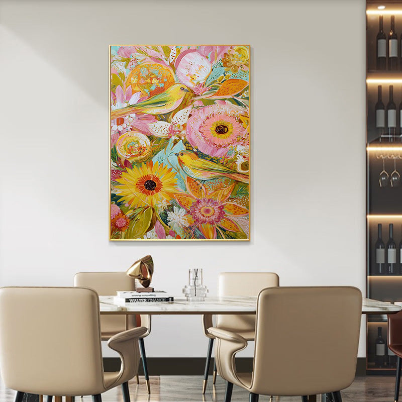 Floral Themed Canvas Wall Art