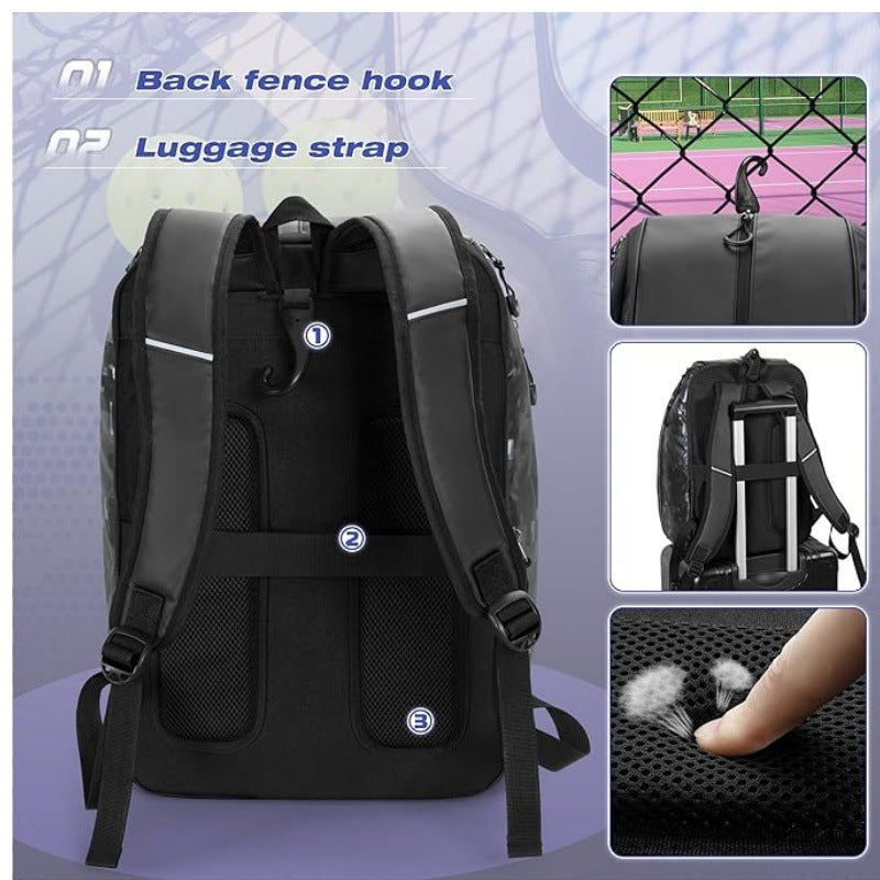 Multi-Functional Sports Equipment Organizer Backpack Stornfield