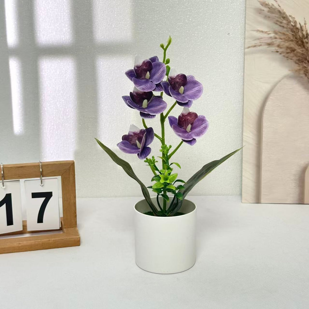 Faux Orchid Arrangement for Home Decor Display