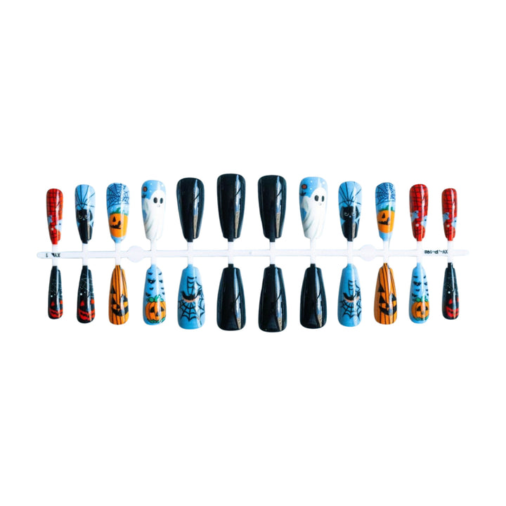 Halloween-Themed Nail Art Design Set