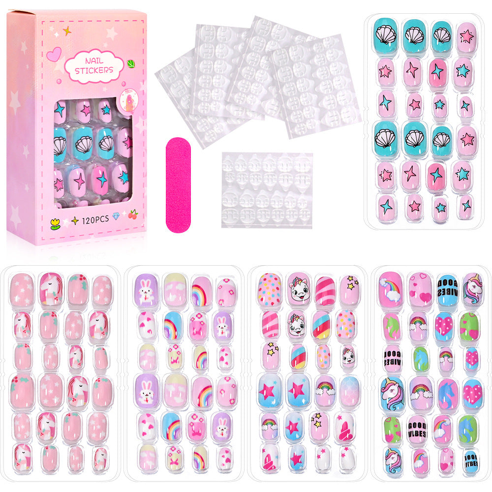 Fun Themed Press-On Nail Set Stornfield