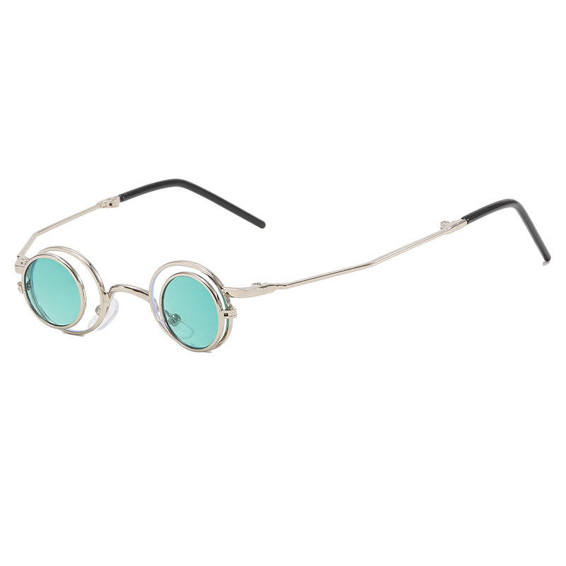 Women's Fashion Round Sunglasses with Elegant Metal Frame Stornfield