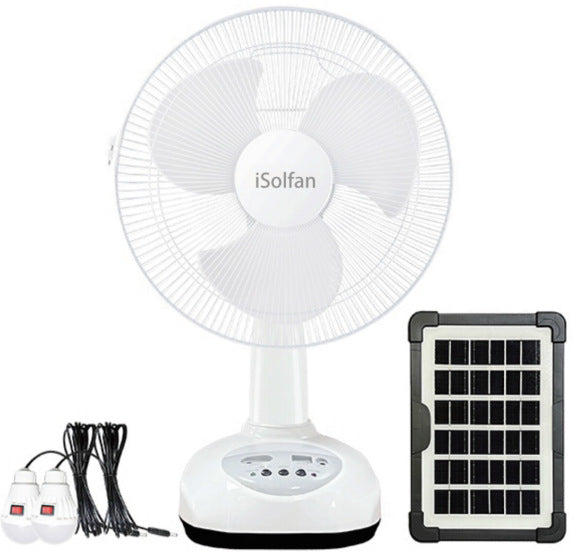 Ladies Solar-Powered Table Fan Stornfield