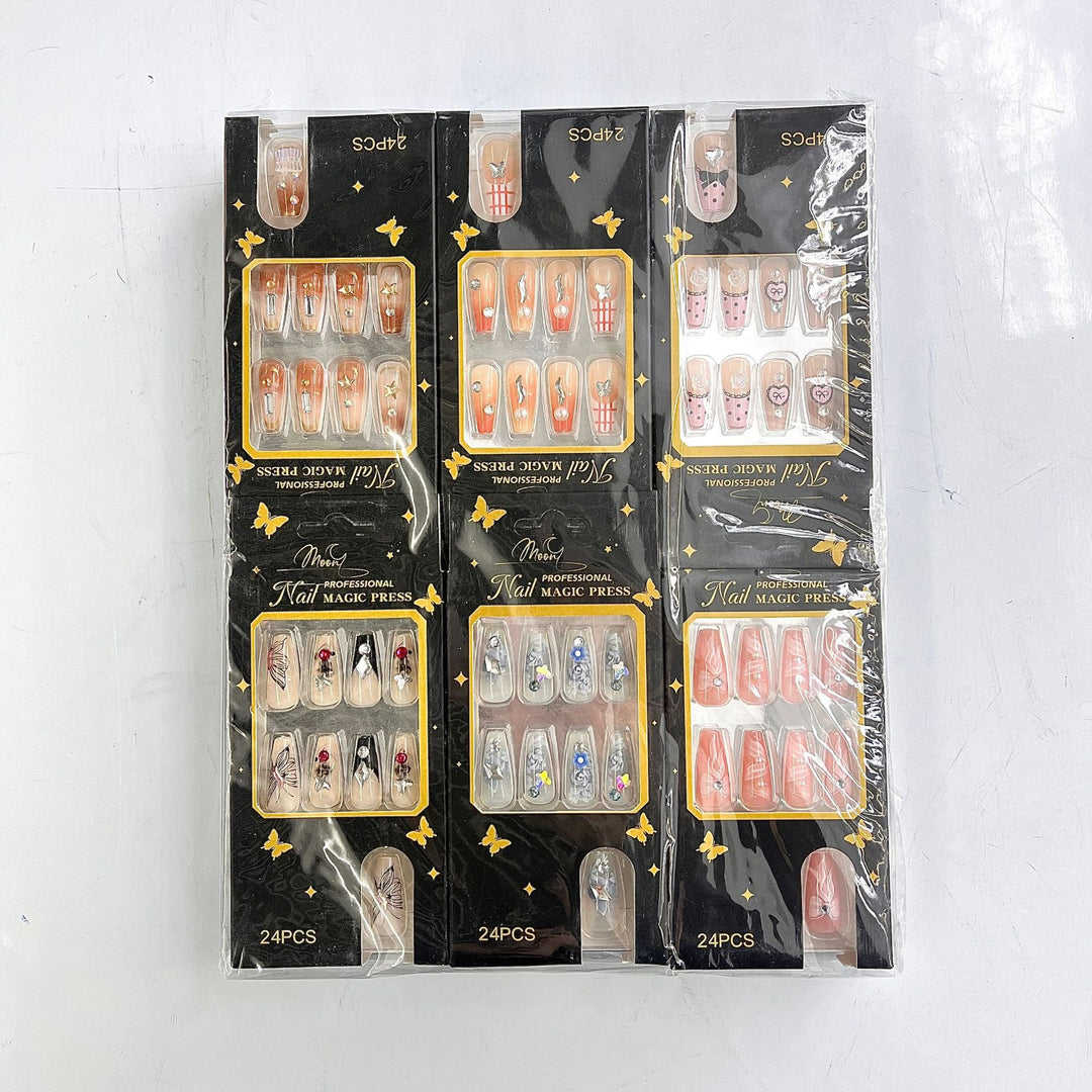 Artistic Press-On Nail Collection Stornfield
