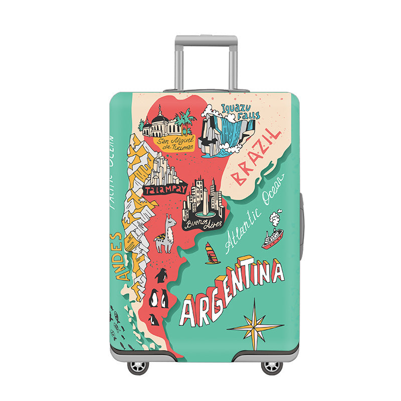 Cartoon Cat Design Hard Shell Luggage Stornfield