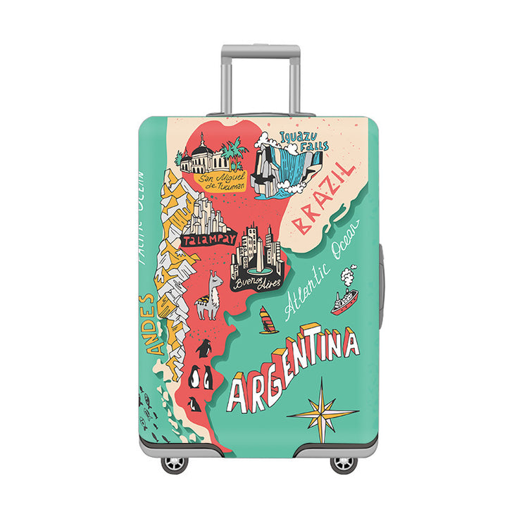 Cartoon Cat Design Hard Shell Luggage Stornfield