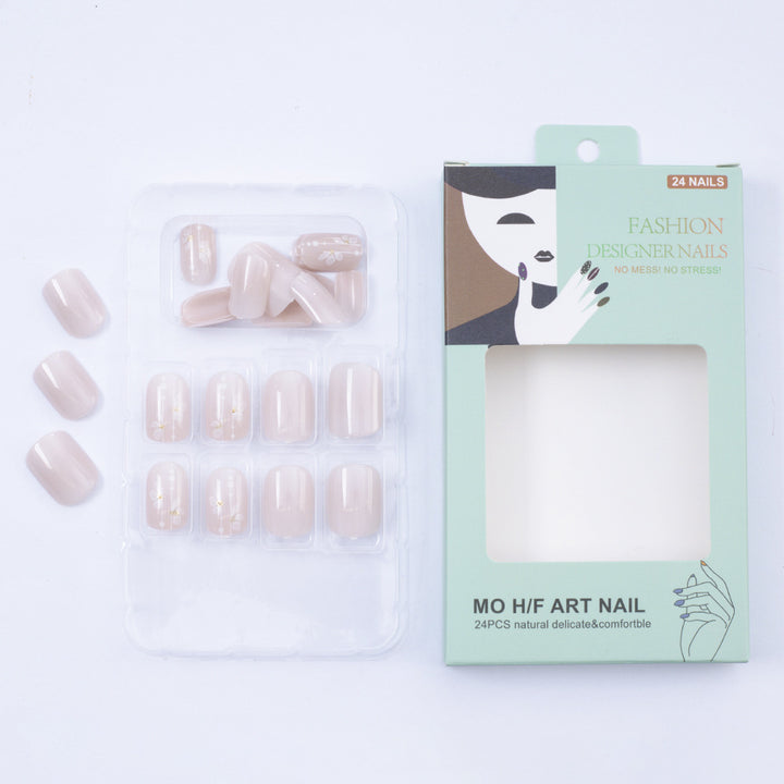 Delicate artificial nails with floral details Stornfield