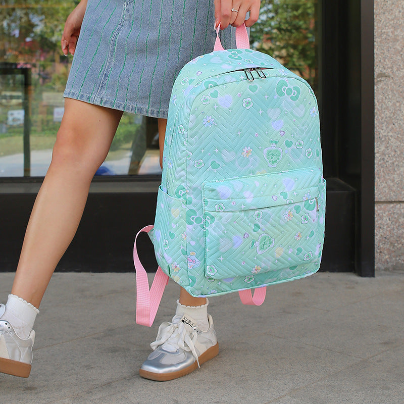 Backpack with High-Quality Quilted Stitching and Multiple Compartments Stornfield