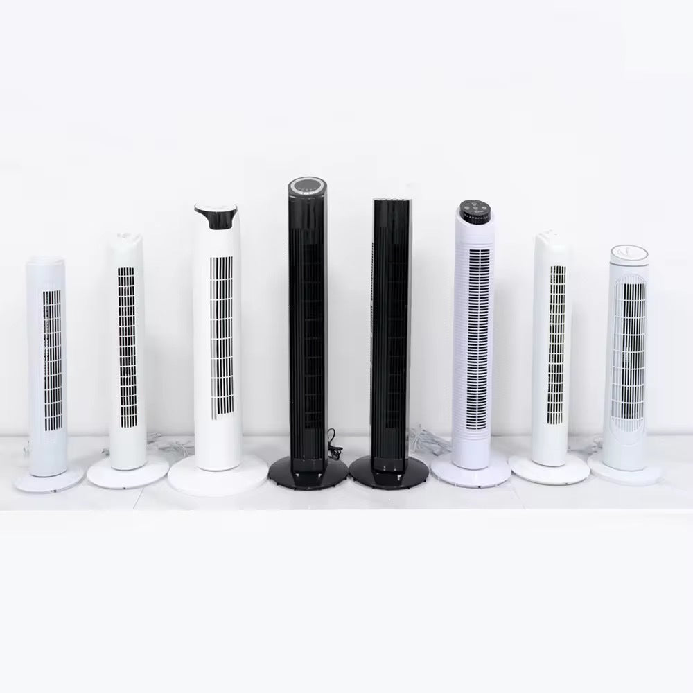 Cooling vertical oscillating tower fan with digital LED display and remote control Stornfield