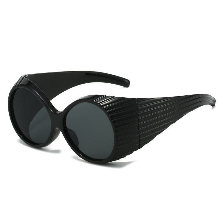 Women's extravagant sunglasses with unique wave design Stornfield