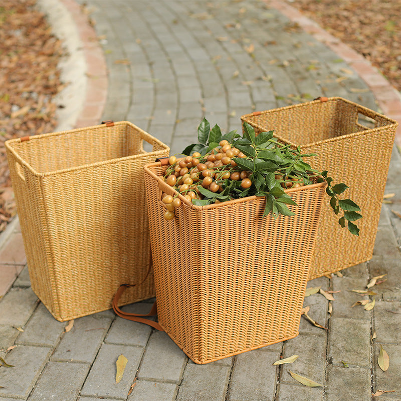 Handcrafted Woven Laundry Hamper Stornfield