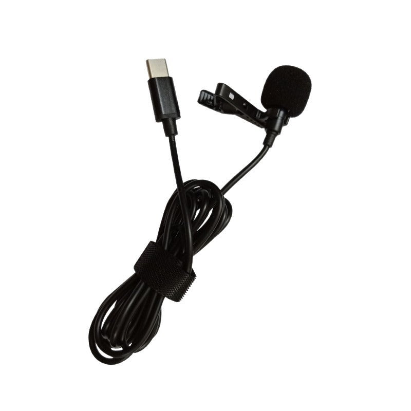 Lavalier microphone with flexible clip Stornfield