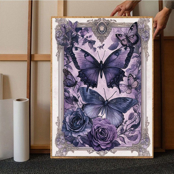 Butterfly-Themed Decorative Art Print Stornfield
