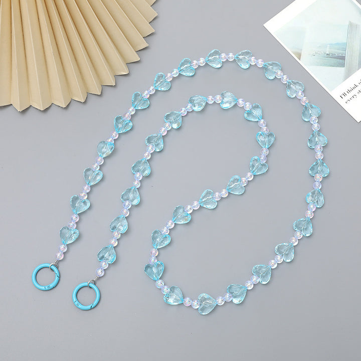 Heart-Shaped Beaded Eyewear Chain Stornfield 1790134470