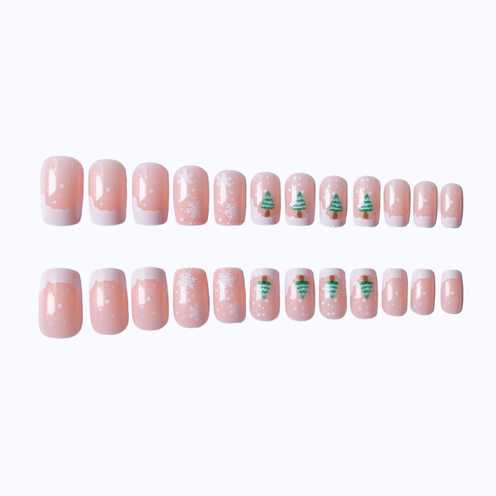 Holiday-Themed Acrylic Nail Art Kit