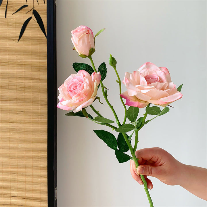 Elegant Faux Rose Stem