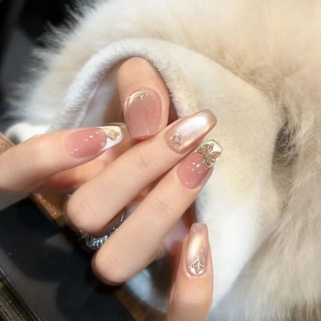 Elegant Decorative Nail Extensions