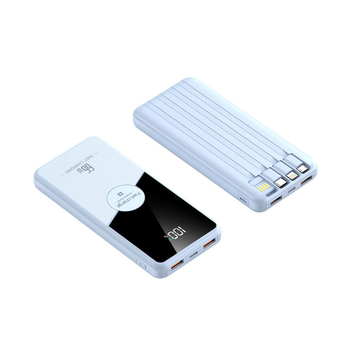 Power bank with intelligent charging display and multiple connections Stornfield