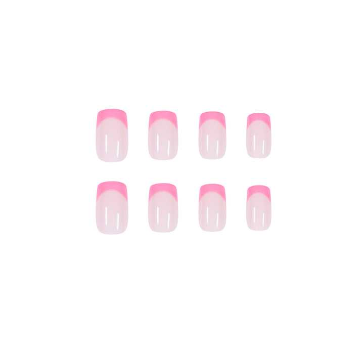 Artificial nail art with elegant French tip Stornfield