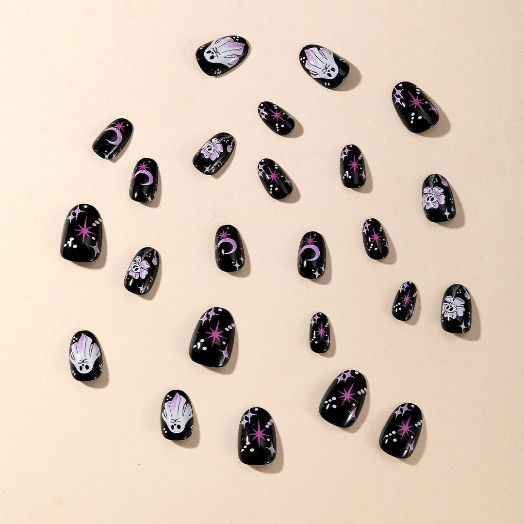 Halloween-Themed Gel Nail Art Set Stornfield