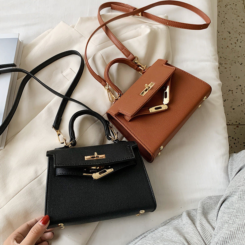 Structured Faux Leather Handbag Stornfield
