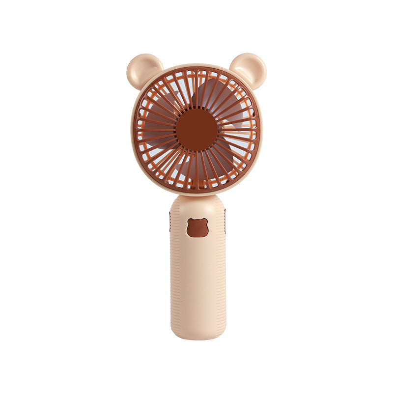Unisex Portable Hand Fan with Cute Bear Design Stornfield