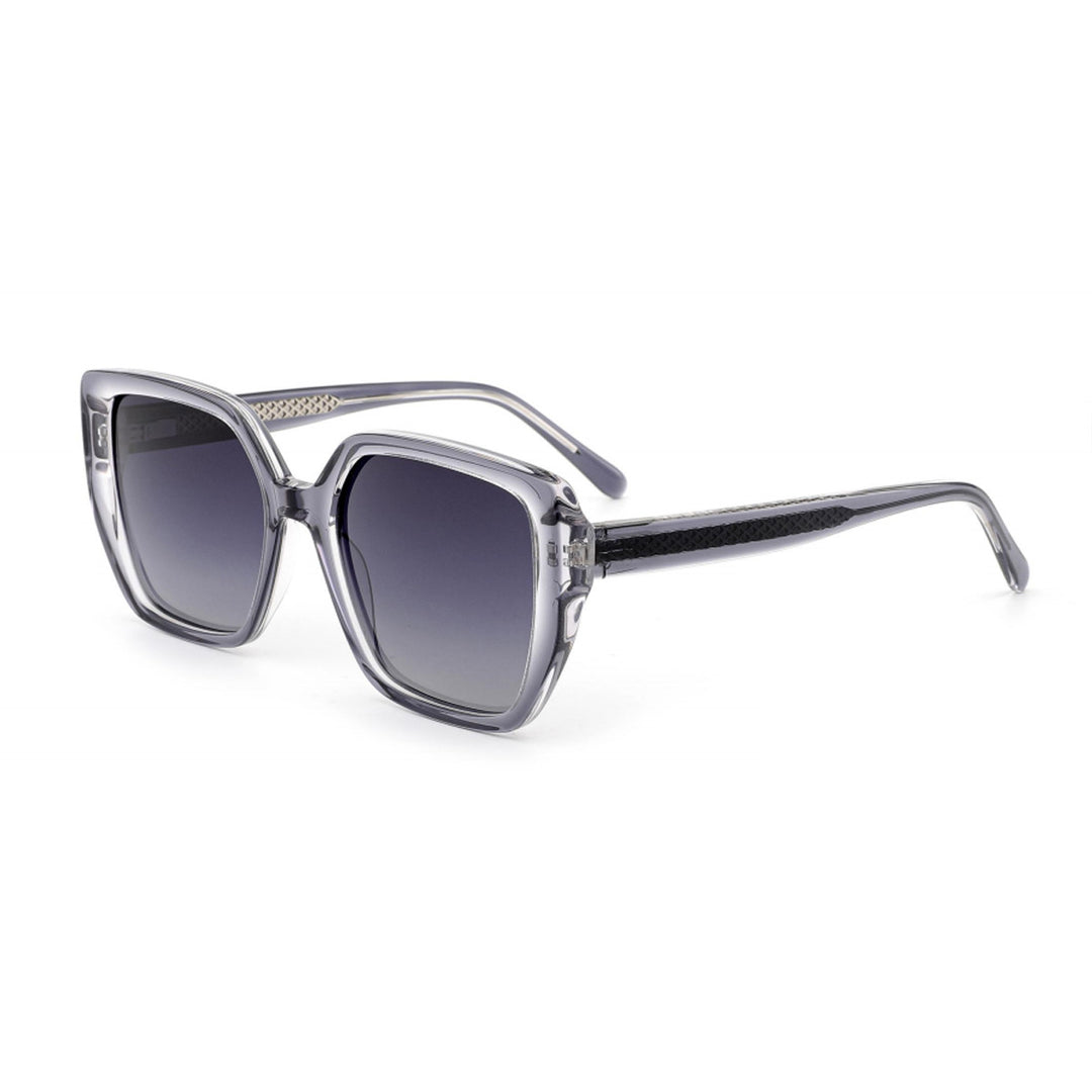 Ladies large square sunglasses with innovative frame and polarized lenses Stornfield