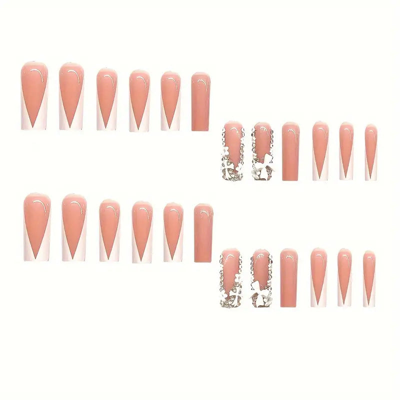 Glamorous Long Stiletto Press-On Nail Set Stornfield