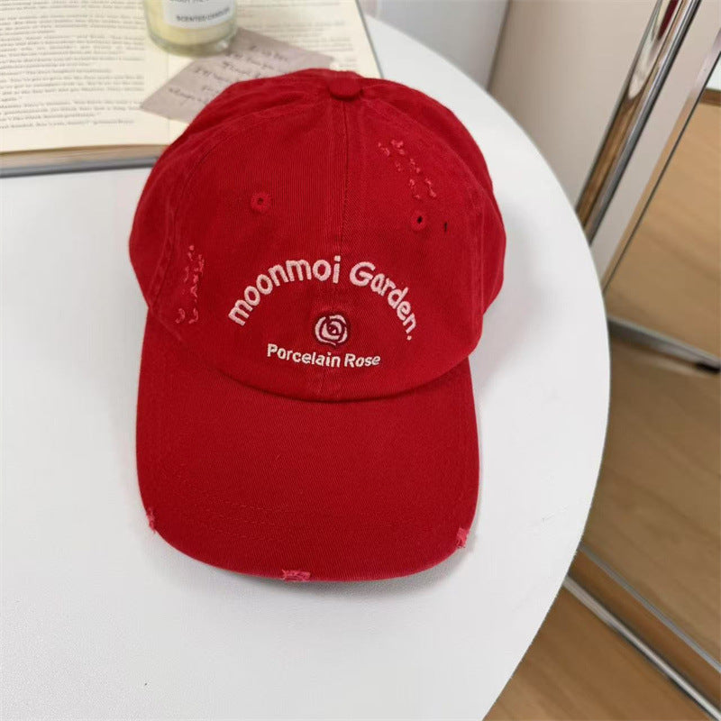 Men's Vintage-Inspired Distressed Baseball Cap Stornfield