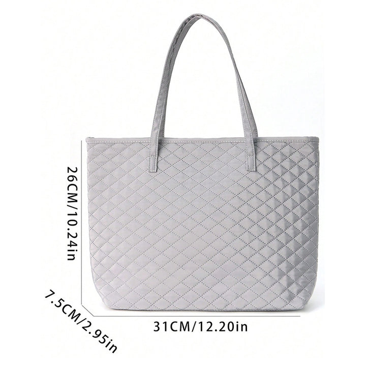 Fashionable handbag made of textured material Stornfield
