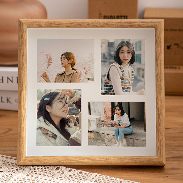 Rustic Multi-Photo Collage Frame