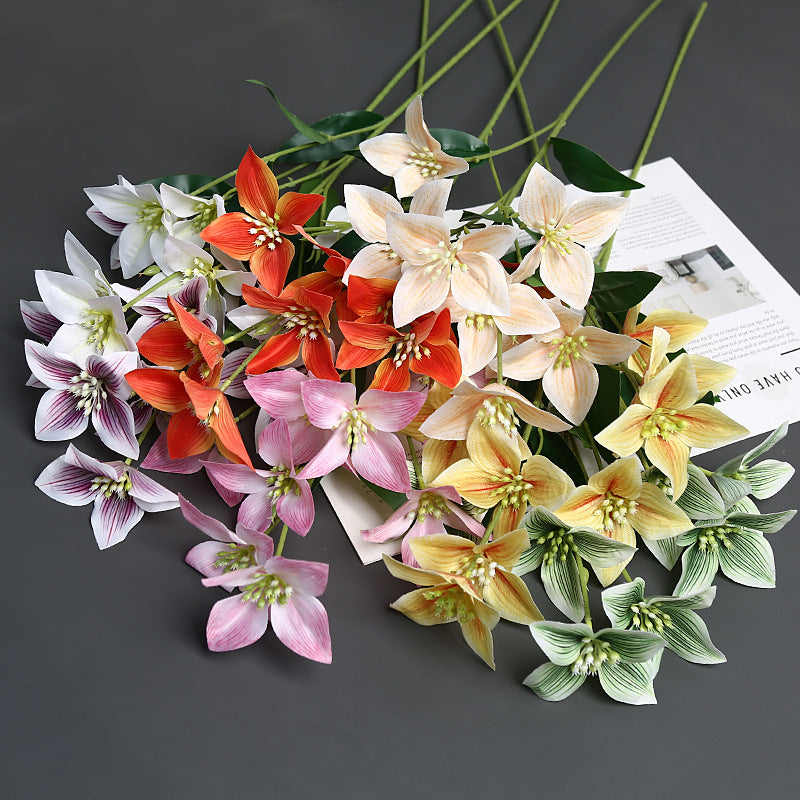 Realistic Decorative Floral Stem