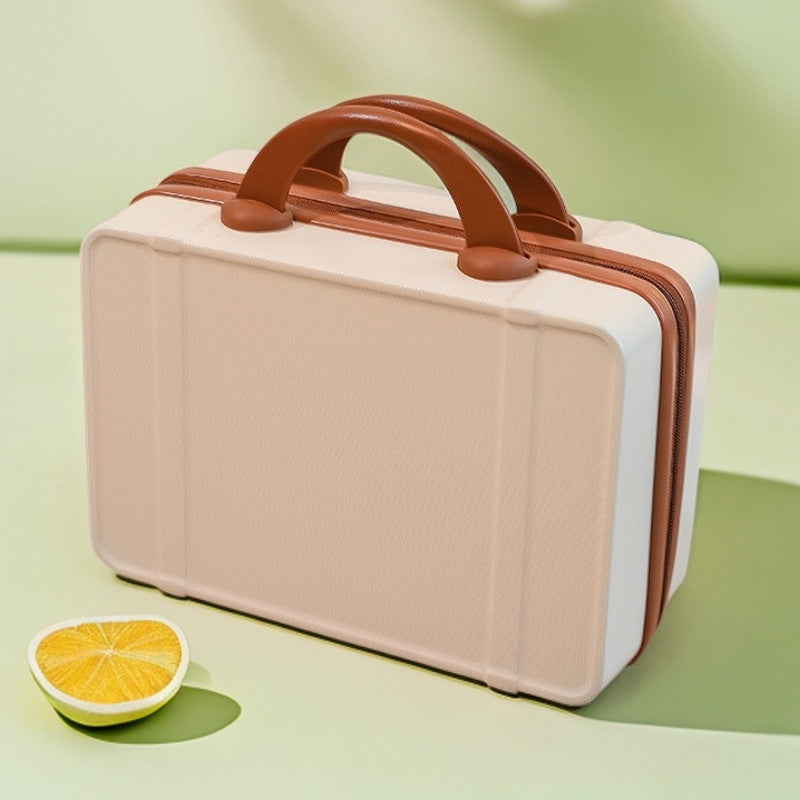 compact hard-shell cosmetic and travel vanity case with dual top handles Stornfield