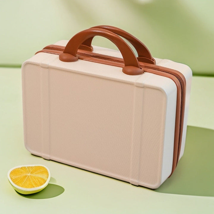 compact hard-shell cosmetic and travel vanity case with dual top handles Stornfield