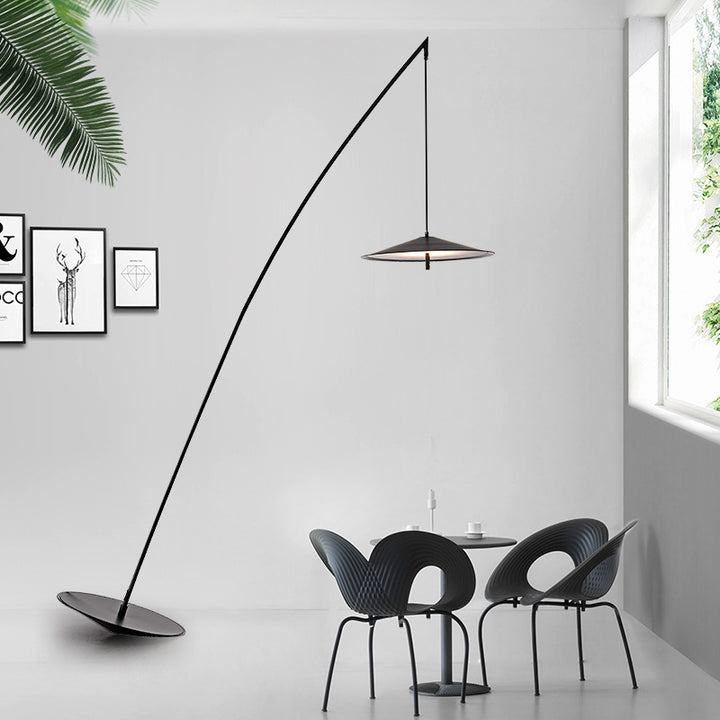 Arching Floor Lamp with Elegant Design