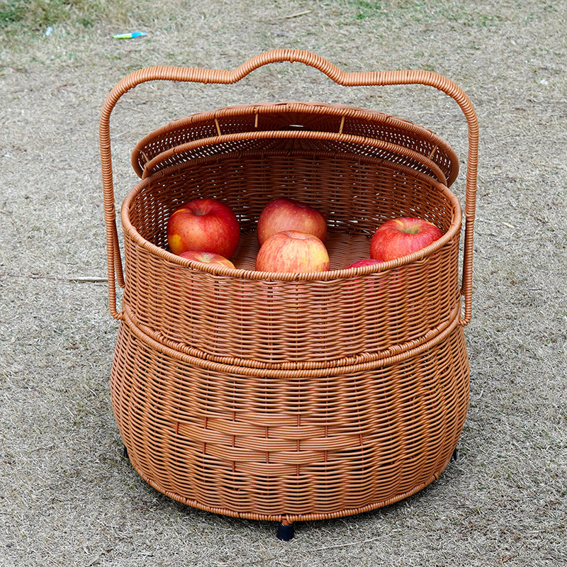 Decorative Wicker Storage Container Stornfield