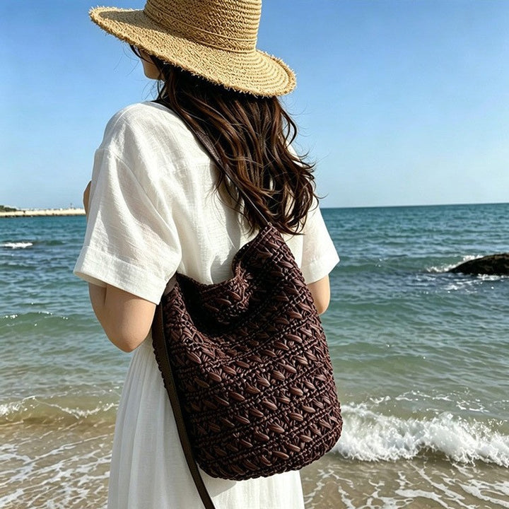 Handcrafted Shoulder Bag Made of High-Quality Natural Material Stornfield