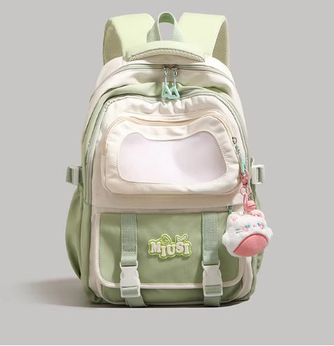 Multi-Functional Clear Pocket School Backpack Stornfield