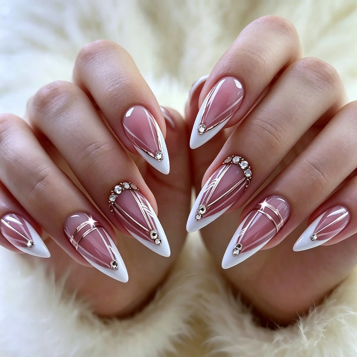 Stylish Stiletto Nail Art Enhancements Stornfield