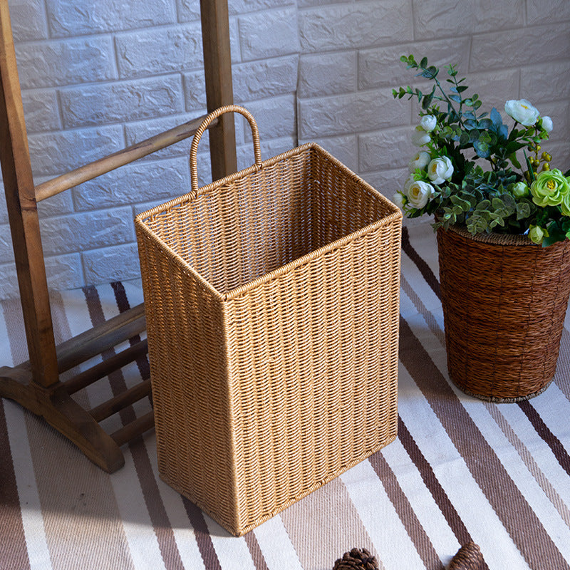 Unisex storage basket with practical carrying handle Stornfield