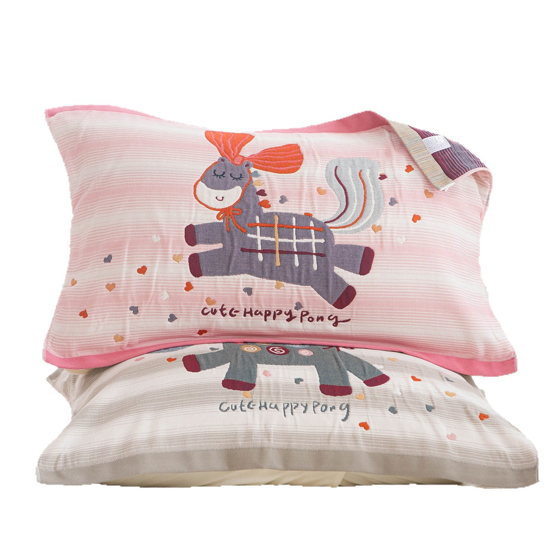 Women's pillowcase with cute horse motif Stornfield