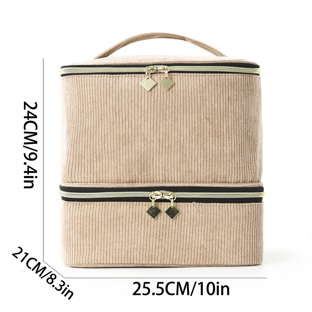 Cosmetic organizer with intelligent compartment system Stornfield