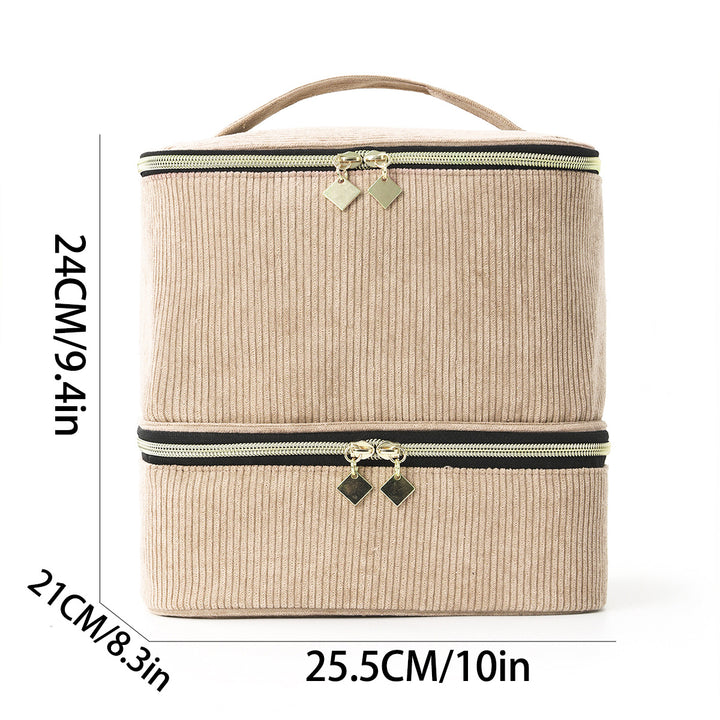 Cosmetic organizer with intelligent compartment system Stornfield