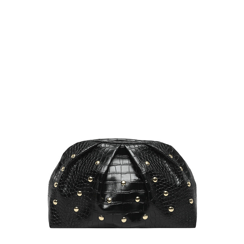 WoElegant Textured Crocodile Pattern Clutch Bag Stornfield